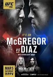 Постер UFC 196: МакГрегор - Диас