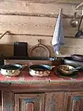 Посуда и утварь. Изба клетская из села Таборы
