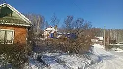 Посёлок зимой