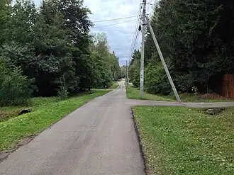 Посёлок Красный Воин, улица Лесная