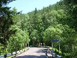 Дорога на Центральные Столбы