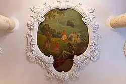 Правое панно бального зала