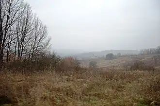 Пейзаж в окрестностях Зоровца