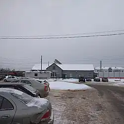 Привокзальная площадь (улица Туполева) станции Савёлово (2023)