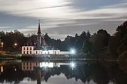 Приоратский дворец вечером