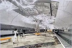 Изначальный проект станции