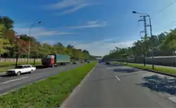 Проспект Маршала Блюхера в районе в/ч, 2009 год