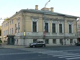 Главный фасад особняка Долгова, 2012 год