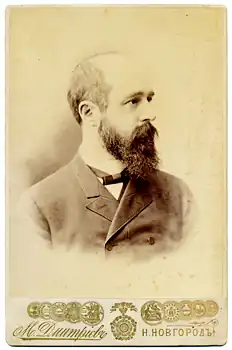 Протопопов Сергей Дмитриевич. Портрет работы М. П. Дмитриева, Нижний Новгород, 1890-е гг.