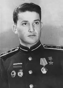 Курсант Муромского военного училища связи А. М. Пузиков