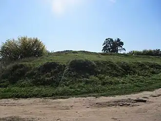 Вид на городище