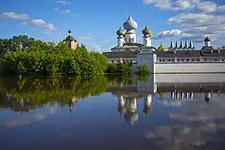 Разлив Тихвинки в июле 2021 года