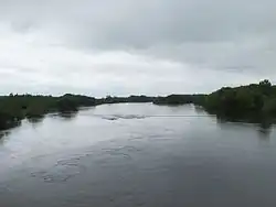 Вид с моста на автотрассе Хабаровск — Комсомольск-на-Амуре