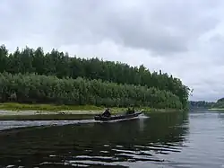 Река Большой Юган в среднем течении (выше села Угут)