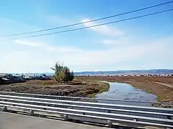 Река Иволга у моста федеральной автодороги Р258 «Байкал»