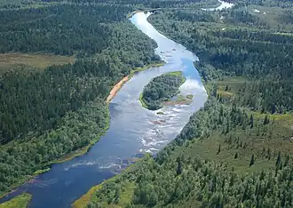Поной на территории Понойского рыбохозяйственного заказника
