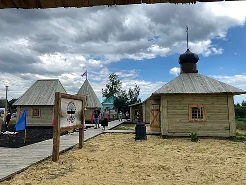 Реконструкция Михайловского редута