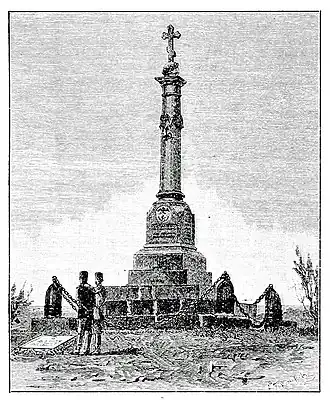 Памятник погибшим в битве под Горным Дубняком