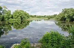 Ставок на речке Удич