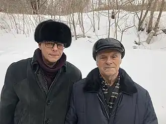 Ролин Лев Николаевич с сыном Михаилом (2.01.2020)