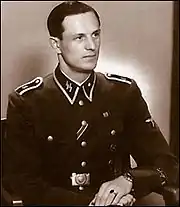 Миш будучи унтершарфюрером