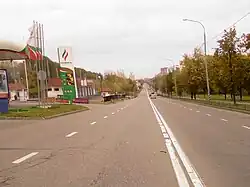 Вид улицы к Можайскому шоссе