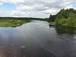 Вид с автомобильного моста