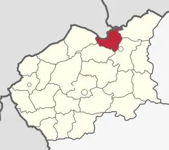 Сопоцкинский район на карте