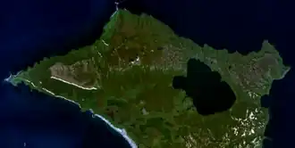 Спутниковый снимок озера от 2009 года