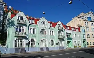 Доходный дом А.Б. Филипченко (1910).