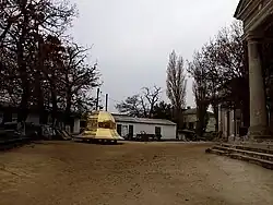 Новый купол для вновь отстраеимовой колокольни в 2011 году