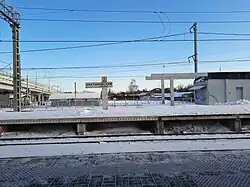 Северная (недействующая платформа) перед началом работ по её демонтажу, март 2023 год