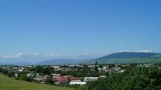 Вид на село с подножья Бгицука