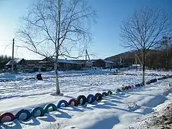 На улице села Мичуринское