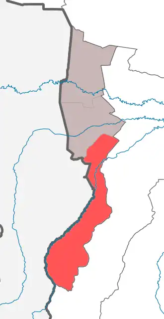 Бамутское сельское поселение на карте