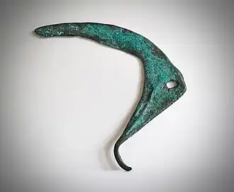 Серп эпохи бронзы. Кобанская культура