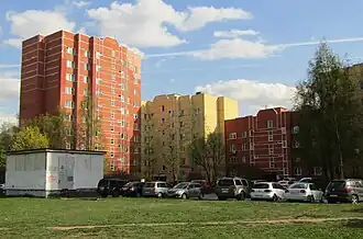 Дом с секциями в 4, 6 и 10 этажей