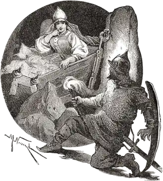 Рис. М. В. Нестерова, 1889