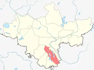 Скребловское сельское поселение на карте