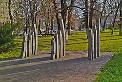 Скульптура "Против насилия в семье"