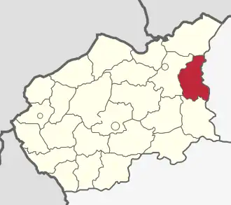 Скидельский район на карте