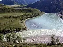 Слияние Чуи и Катуни.