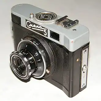 Синхроконтакт и кольцо установки выдержек