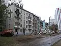 Снос дома на Ельнинской улице