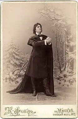 Леонид Собинов (лирический тенор) в роли Ленского