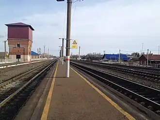 Водонапорная башня. Путь в сторону Бузулука