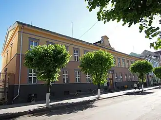 Старинный почтамт на улице Победы