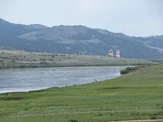 Место основания острога