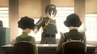 Тоф говорит с дочками во флешбэке