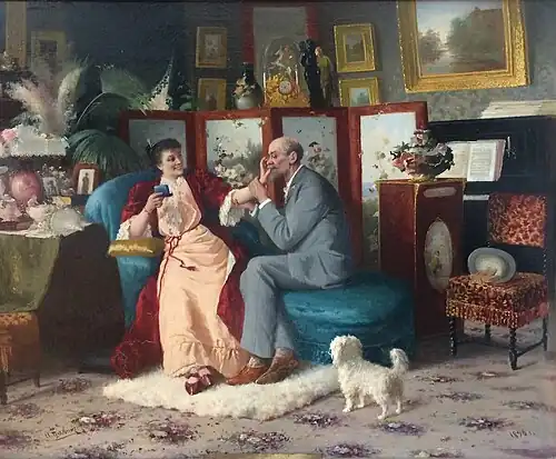 Старый поклонник. 1896